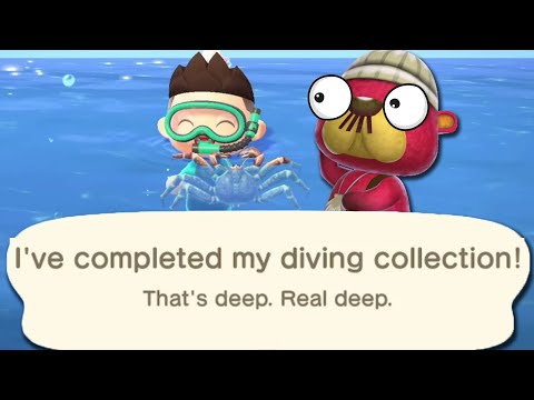 🦐 WE CAUGHT ALL 40 SEA CREATURES In The SUMMER UPDATE For Animal Crossing New Horizons!