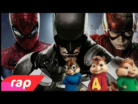 Rap do Homem-Aranha,Flash e Batman-NERD HITS 7MINUTOS (VERSÃO ESQUILO)