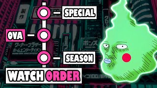 How To Watch Mob Psycho 100 in The Right Order!