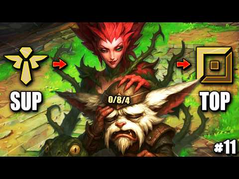 Zyra Top Lane made KLED UNABLE TO PLAY 💀💀 | New Support to Top Lane Series #11 - s15 Gameplay