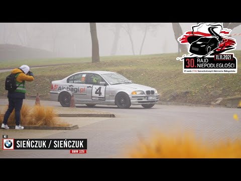 Sieńczuk / Sieńczuk - BMW 325i - 30 Rajd Niepodległości 2021