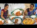 Hardworking Women S Selling Cheapest RoadSide Unlimited Meals Indian Street Food