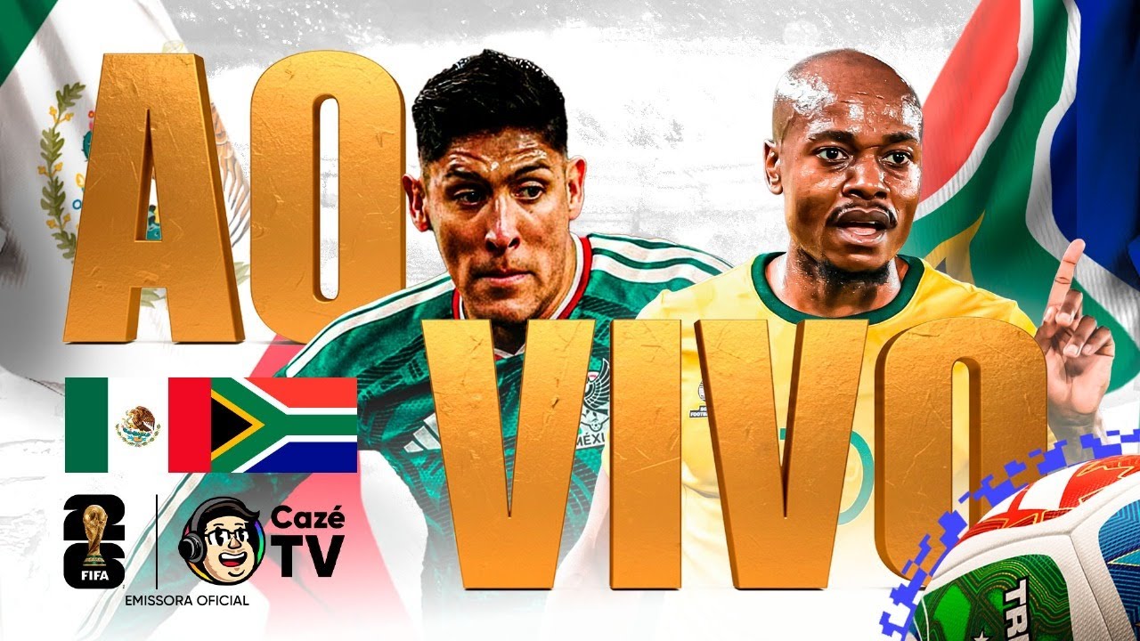 AO VIVO: MÉXICO X ÁFRICA DO SUL | COPA DO MUNDO FIFA™ 2026 | 1ª RODADA | FASE DE GRUPOS | ABERTURA