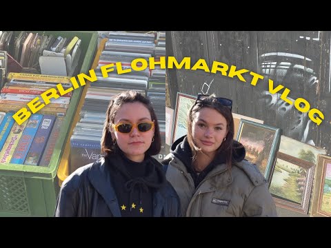 flohmarkt an einem sonnigen sonntag ahhh  // raw flohmarkt berlin vlog