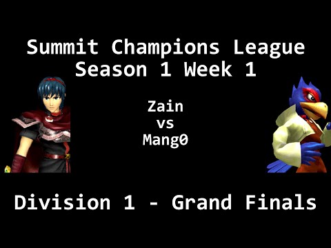 SCL1.1 - Zain (Marth) vs Mang0 (Falco) - Division 1 - Grand Finals
