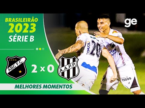 Gols e lances de ABC-RN x Ponte Preta