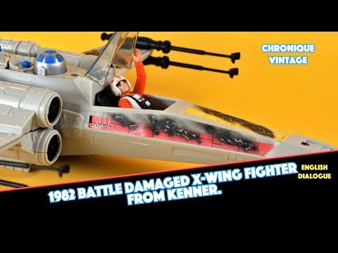 1982 Battle Damaged X Wing Fighter (English Dialogue)