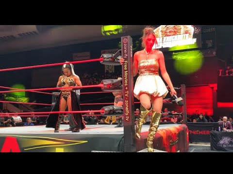 TNA LIVE FINAL RESOLUTION Xia Brookside VS Léi Yǐng Lee for the TNA Knockouts World Title