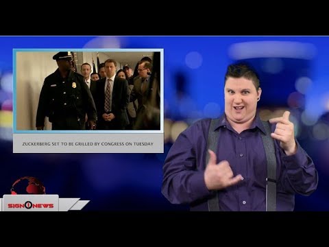 Zuckerberg set to be grilled by Congress on Tuesday (ASL -  4.9.18)