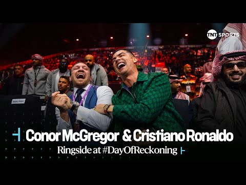 "WHO'S WINNING THIS ONE?!" | Conor McGregor chops it up with Ronaldo and compares watches ⌚😅