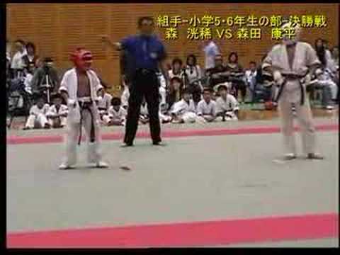 2007 ritudoh karate tournament kumite final