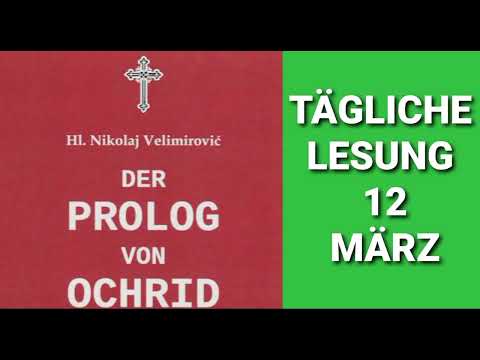 Der Prolog von Ohrid vom 12. (25.) März
