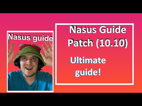 Nasus guide(Tank build) (Patch 10.10)
