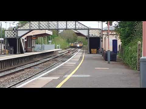 GBRf (Ex German) 66750 & Colas 66847 & 66850 With a 4 Tone Euro Horn @ Warminster 12/5/21