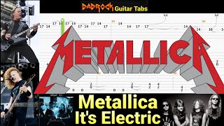 It&#39;s Electric - Metallica - Guitar + Bass TABS Lesson
