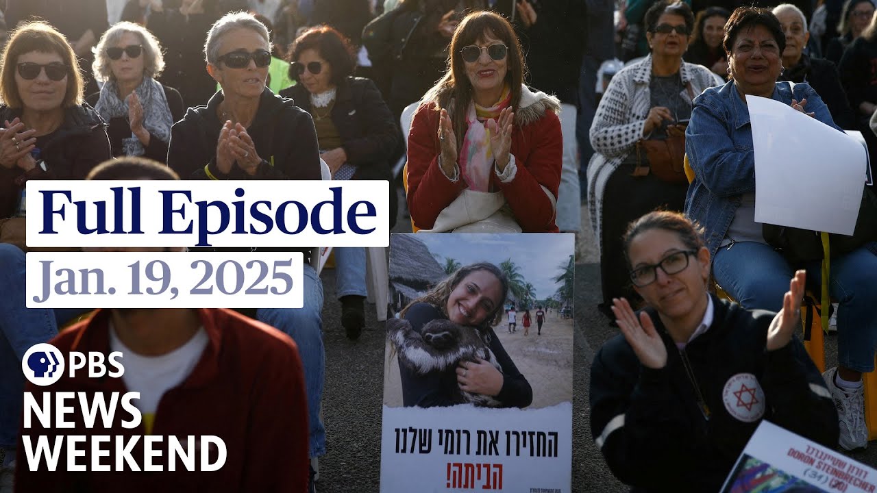 PBS News Weekend full episode, Jan. 19, 2025