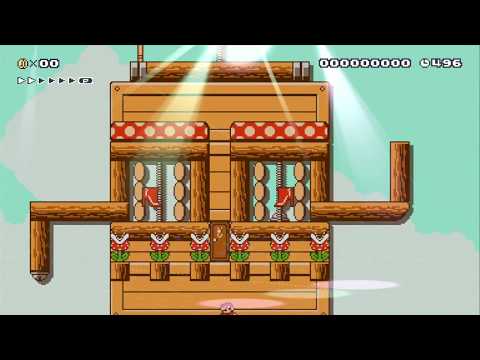 Goomba Yacht Club Members Only by Kramer - SUPER MARIO MAKER - NO COMMENTARY 1AV