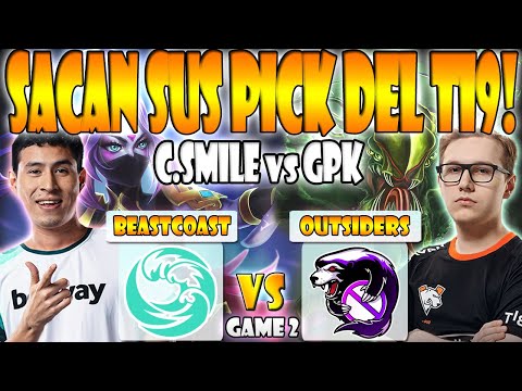 BEASTCOAST VS OUTSIDERS BO3[GAME 2]ELIMINACIÓN - K1 HECTOR VS RAMZES666 - PGL ARLINGTON MAJOR 2022