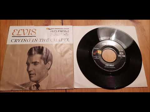 Elvis Presley - Crying In The Chapel - 1965 Gospel - RCA 447-0643