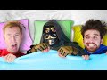 CLOAKER SLEEPOVER At Safe House And Trying To Unmask Him At 3AM While Sleeping