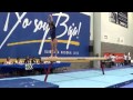 Carla Cornejo Beam Olimpiada Nacional 2013