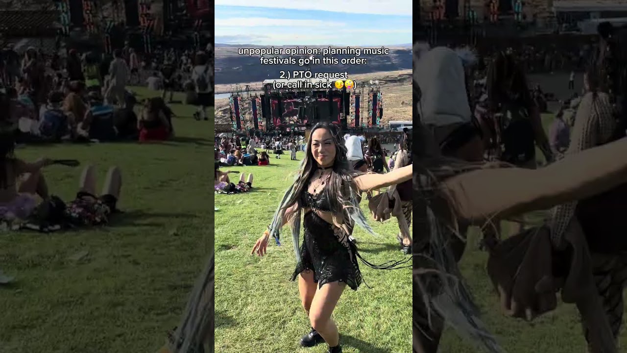 What order to you plan your festival weekend? 🤪🎉#festivalhacks #edmhumor #edmreels #basscanyon #edm