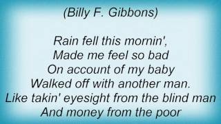 Alan Jackson - Sure Got Cold After The Rain Fell Lyrics