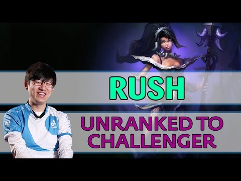 #290 Rush [Challenge 11-2] JUNGLE Nidalee vs Wukong - Unranked to Challenger [Korea, Day 1]