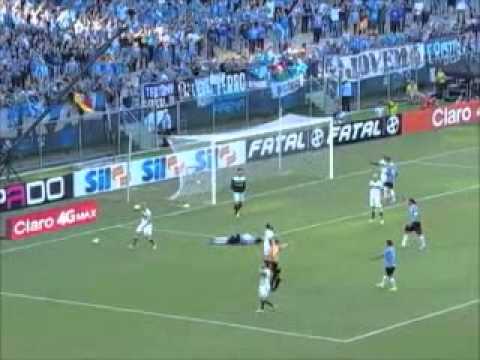 Grêmio 3x0 Juventude Gols quartas de final Gauchão 23 03 2014