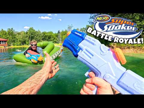 NERF GUN BATTLE ROYALE | WATER WARFARE Part 3!