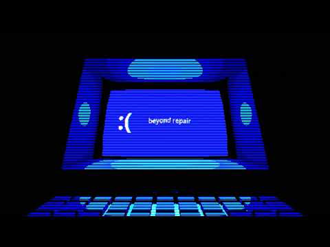 blue screen