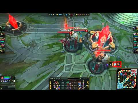 Doublelift Miss Fortune vs Lucian ADC S6 Preseason Dec 2015