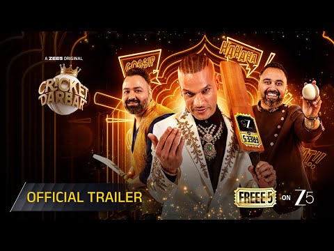 Cricket Darbar | Trailer | Ft. Shikhar Dhawan | Watch for Free | Free5 on ZEE5  — Cricket Darbar