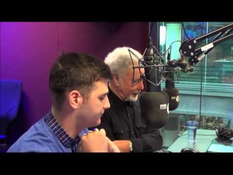 Tom Jones and and Mike Ward from 'The Voice'