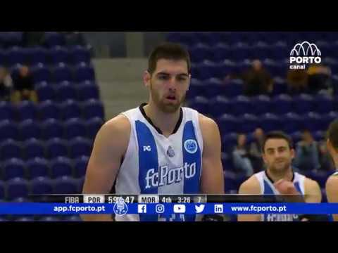 Basquetebol: FC Porto-Mornar Bar, 68-55 (FIBA Europe Cup, grupo c, 4.ª jor., 08/11/17)