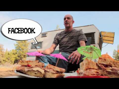 Mortadella & Triple Cream Brie Panini over a Campfire