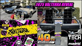 DeLoreanTECH x Madrid Skateboards Valterra 40. Enthüllung + Shop-Tour + OUTATIME Deck-Vorschau