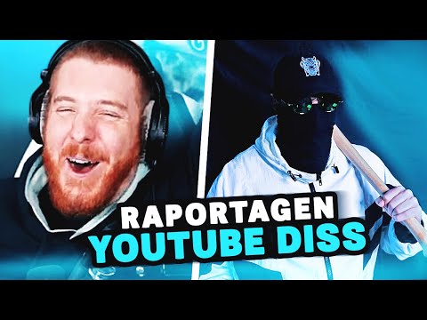 Unge REAGIERT auf Raportagen YOUTUBE DISSTRACK 😱 ungespielt Reaktion