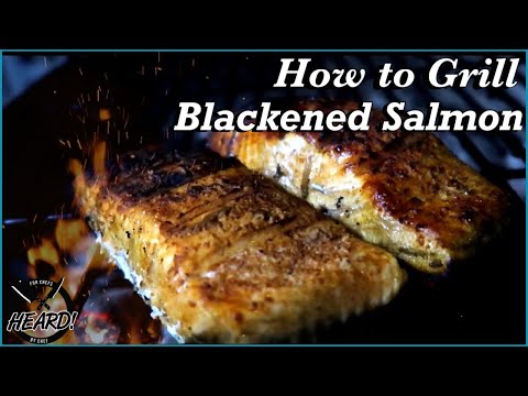 How To Grill Blackened Salmon |ChefBiz 4K
