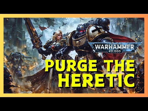Purge the Heretic (feat ‎@jaxtorm) Sisters of Battle Warhammer 40k Metal Song | Black Templar Music