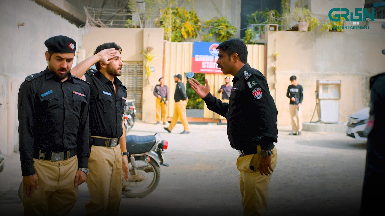 Farudiya Police Ke Hathe Char Gaya | Sahar Hashmi - Ali Ansari | Saiyyan Thanedaar | Green TV