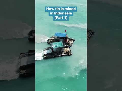 Indonesians Are Risking Their Lives Mining Tin Underwater (Pt.1) #mining #metals #riskybusiness