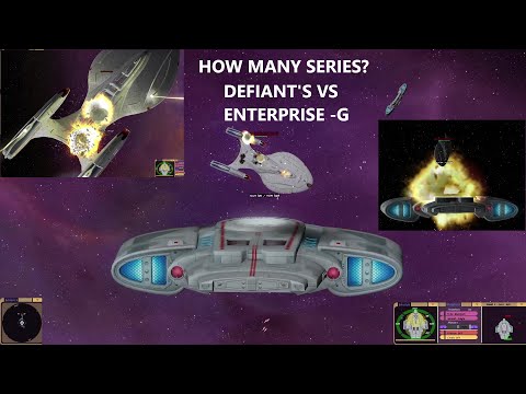 | USS Defiant's VS Enterprise G | Can the Defiant Class Beat the Enterprise G? | How Many Series?