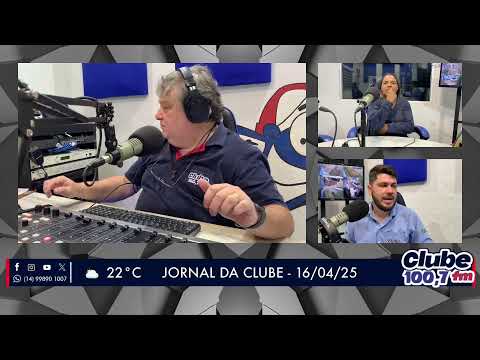 Jornal da Clube - 16/04/2025 - Edição da Manhã