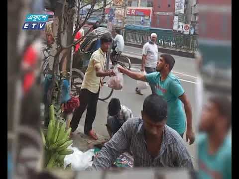 ফুটপাত-বাজারে পুলিশের প্রকাশ্যে চাঁদাবাজি