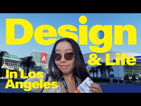 a week in my life as a graphic designer at adobe max (the world's largest creativity conference)