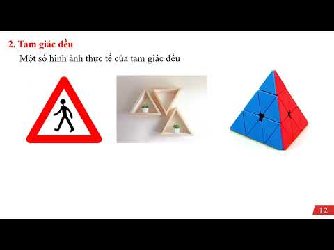 video mp4 Tam giác đều Lục giác đêu