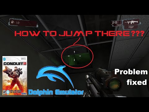 Conduit 2 Wii (Dolphin Emulator) Can't jump into vent fix (Washington DC Mission)