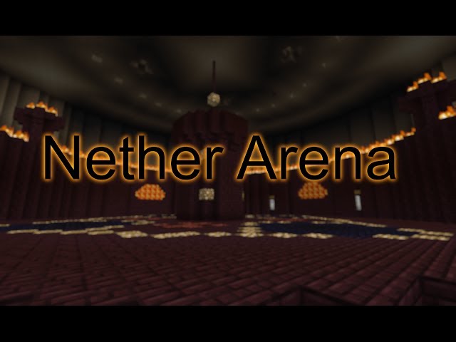 Nether Arena - Fight against mobs! Minecraft Map
