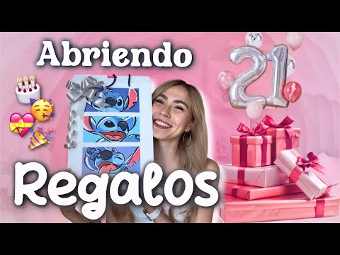 MIS REGALOS DE MI CUMPLEAÑOS 21🎁- Evelyn Rangel